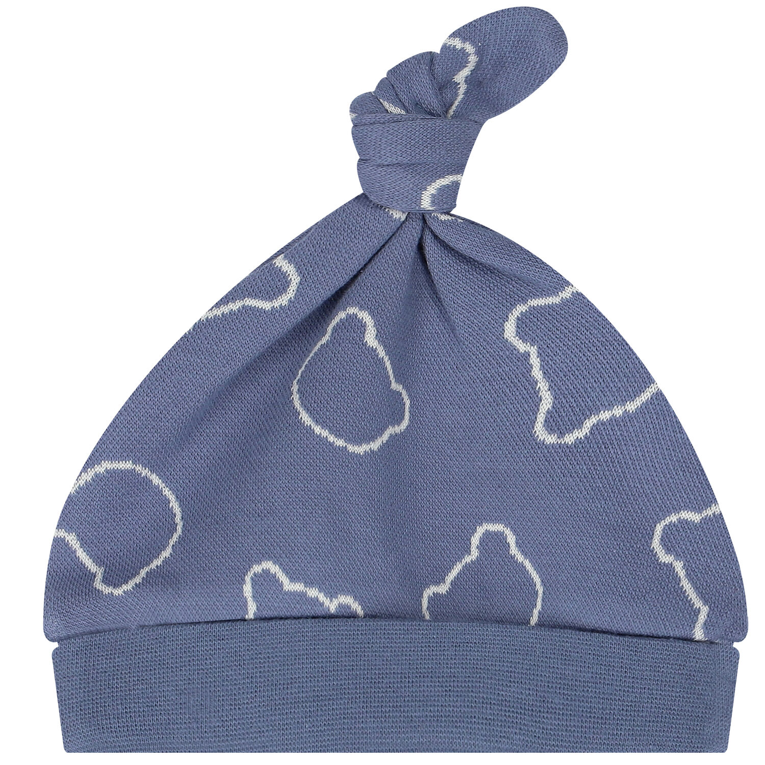 Boys Blue & White Babygrow & Hat Set, 1, hi-res